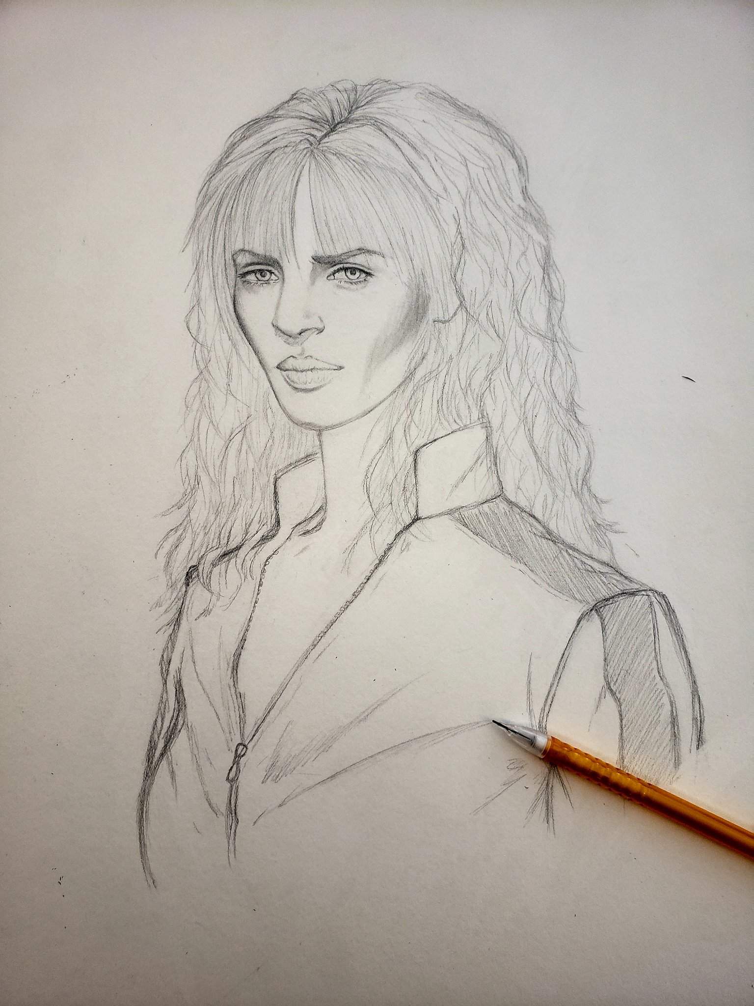 Uma thurman/ kill bill drawingwip part2 Movies & TV Amino