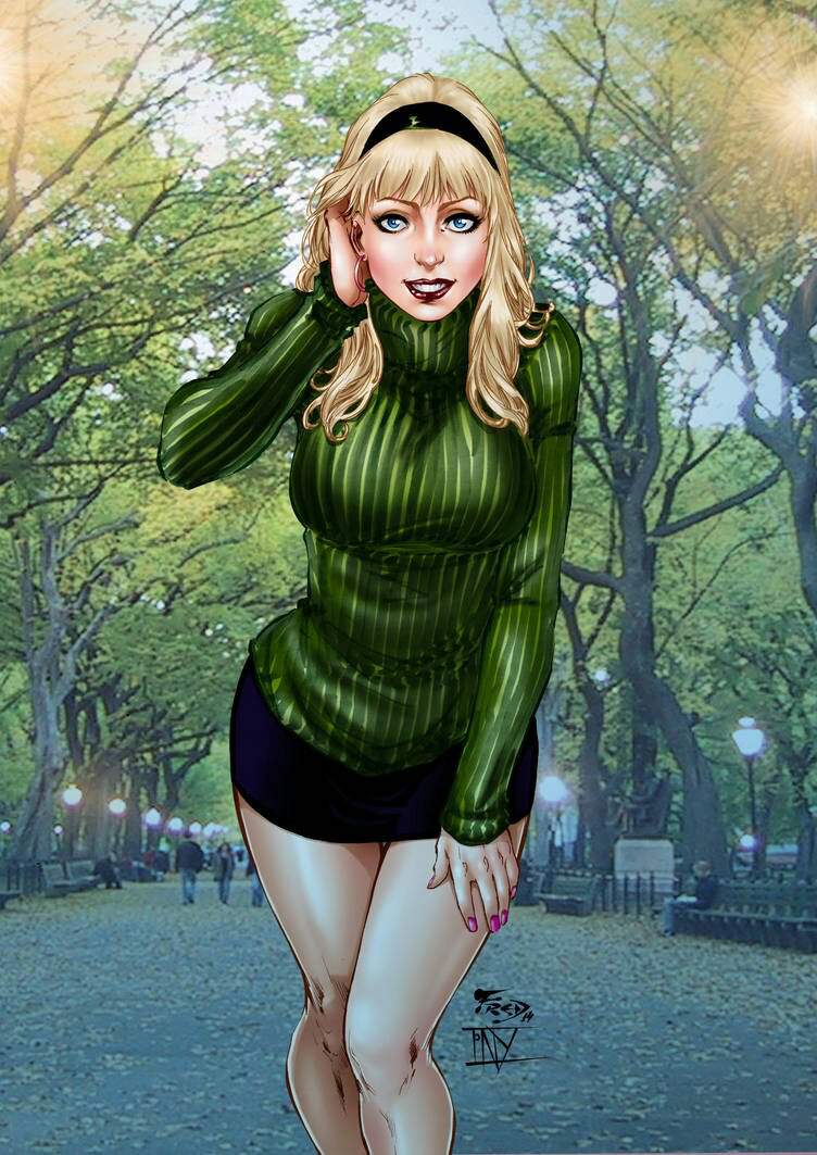 SEXY GWEN STACY Cmics