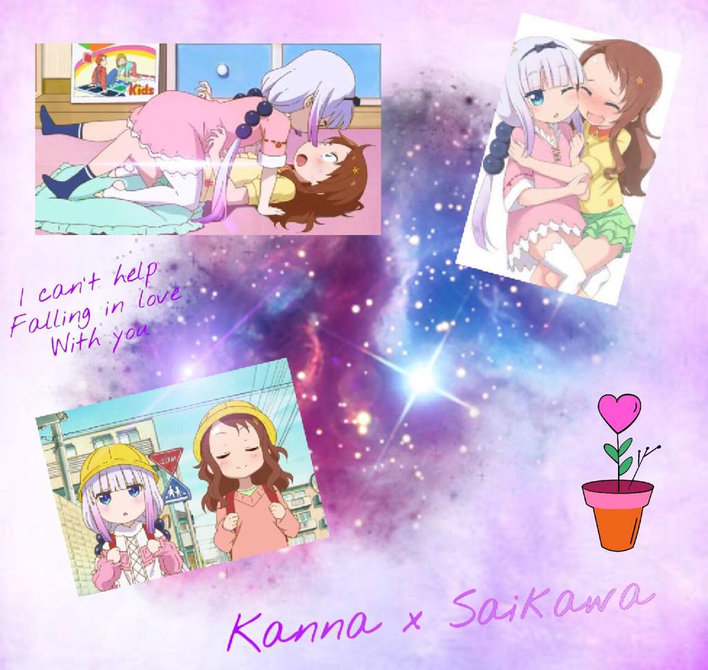 Kanna And Saikawa Edit 3 °miss Kobayashis Dragon Maid° Amino