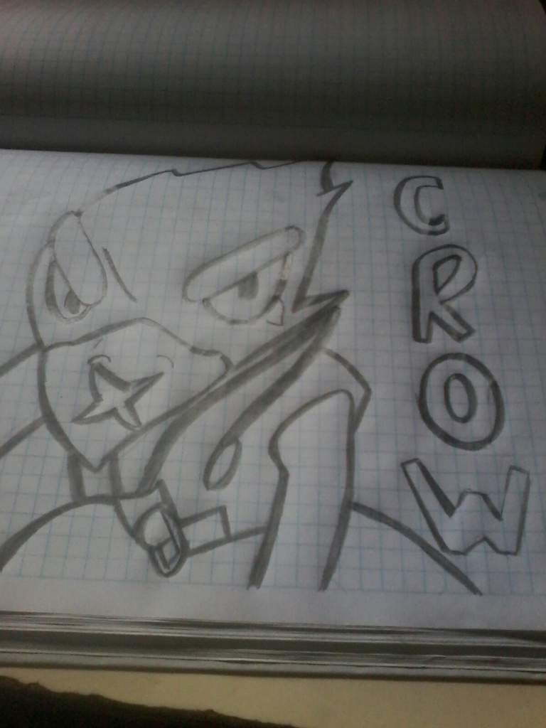 Como Me Va Quedando Mi Dibujo De Crow Brawl Stars ES Amino