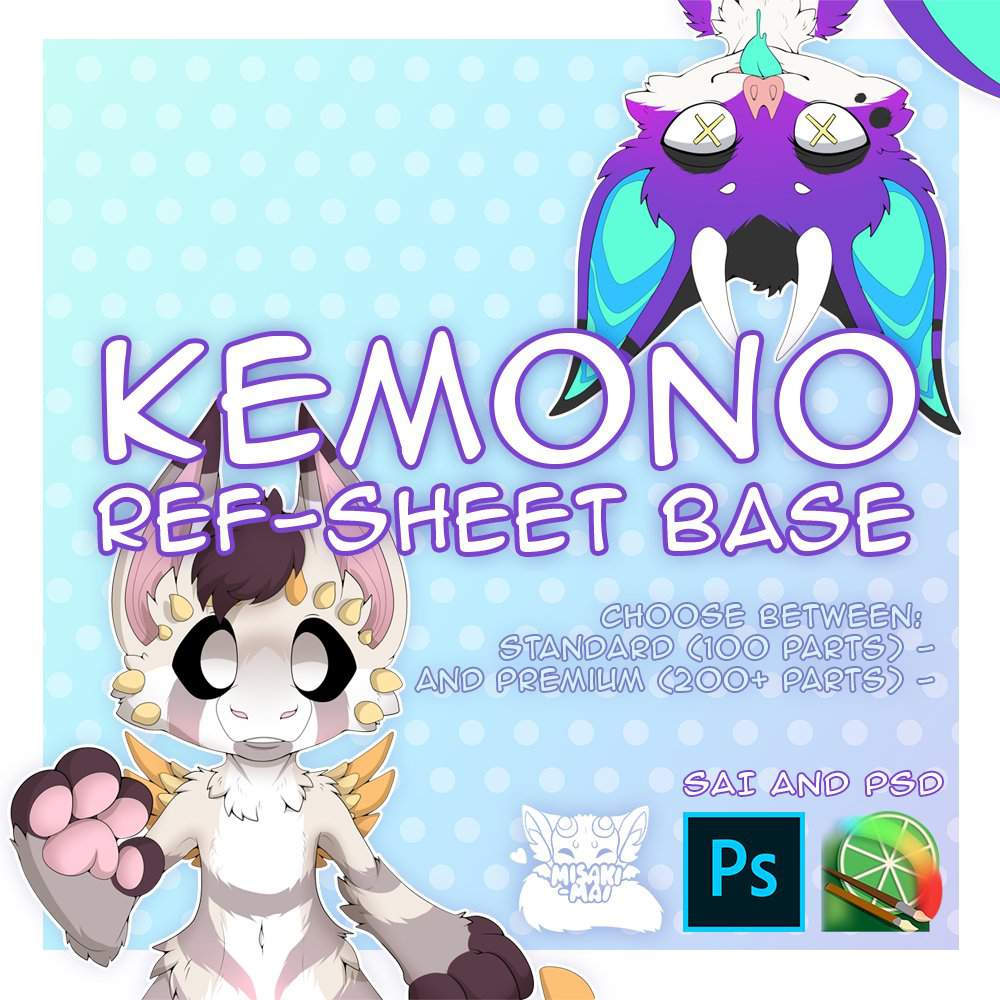 Kemono Ref Sheet Base PTU Limited Offer Furry Amino