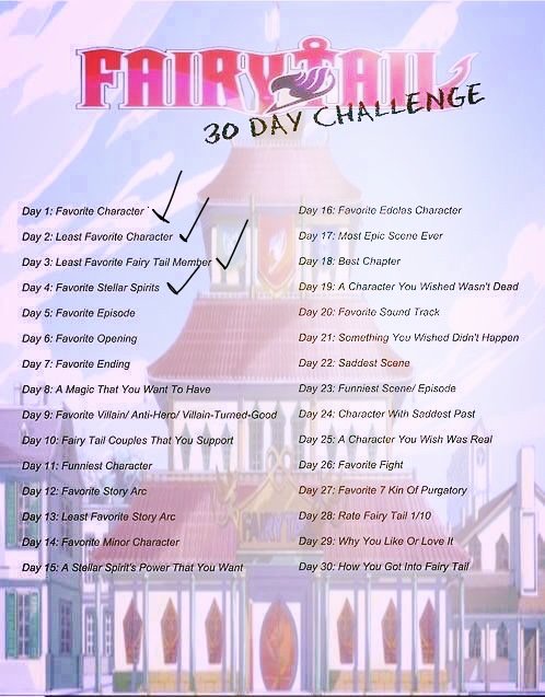 Fairytail 30 Day Challenge Day 4 Fairy Tail Amino
