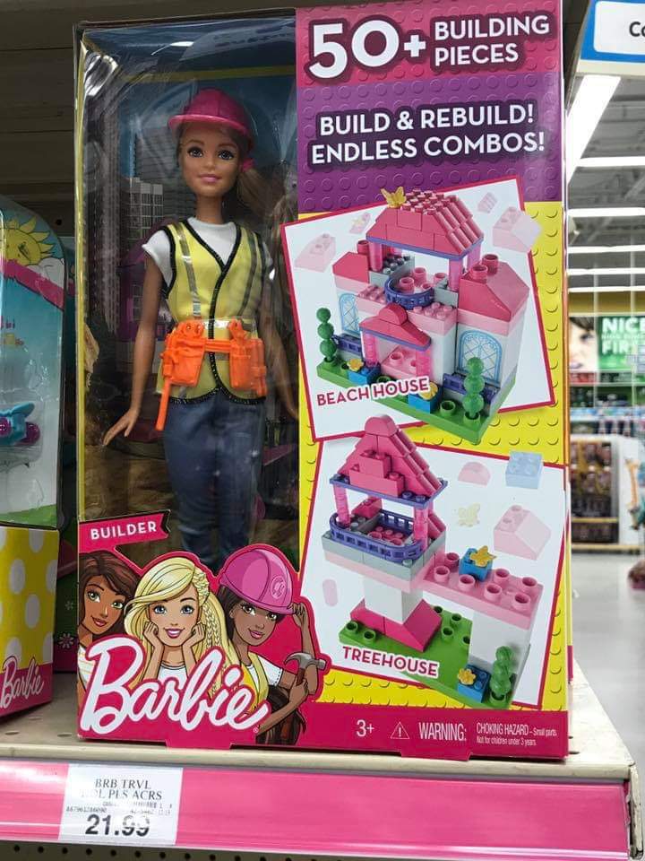 construction worker barbie