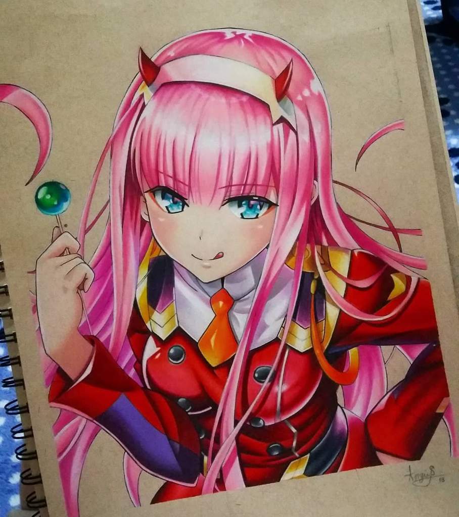 Zero Two Dibujo Anime Amino