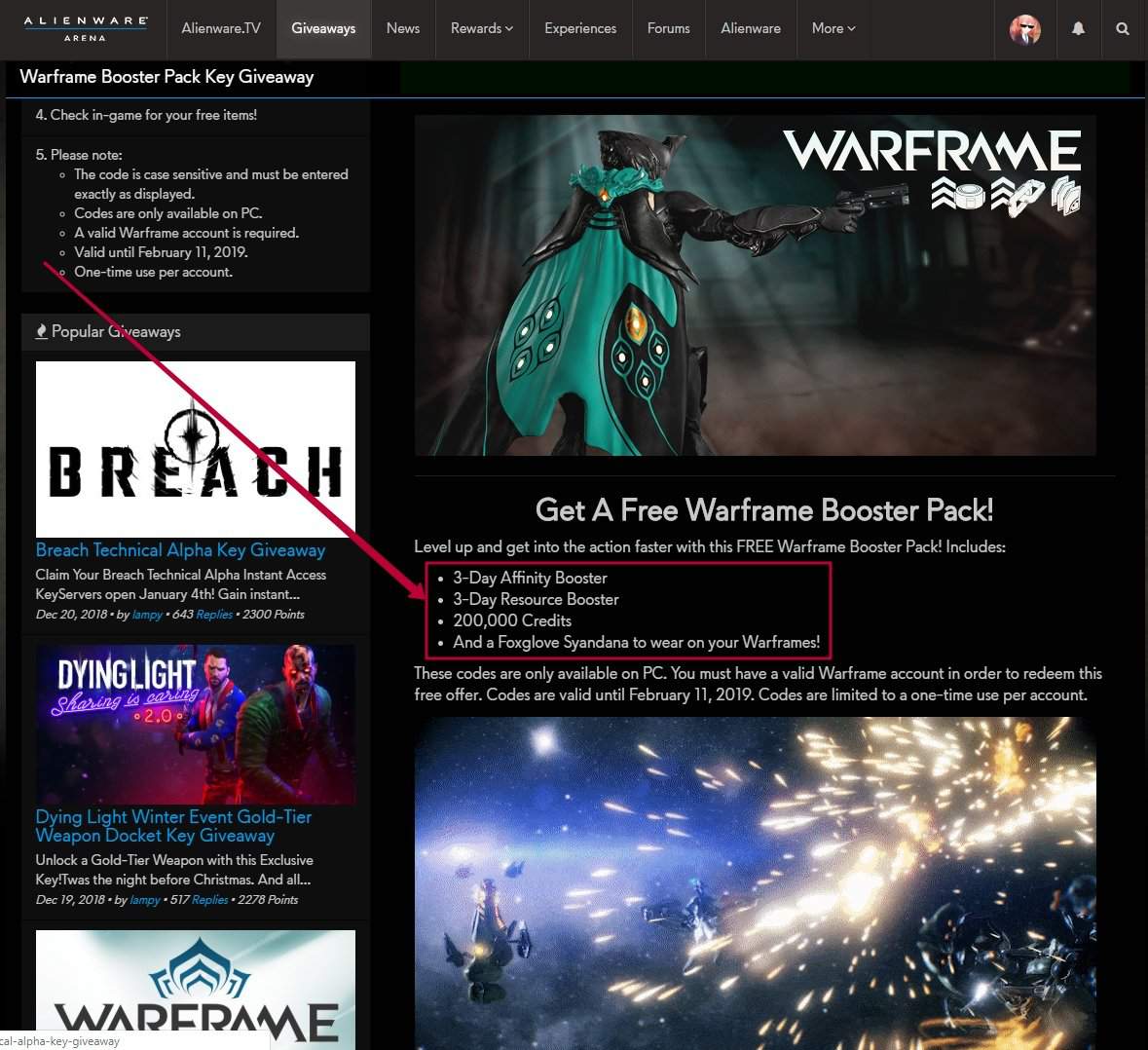 Warframe pc booster pack фото 2