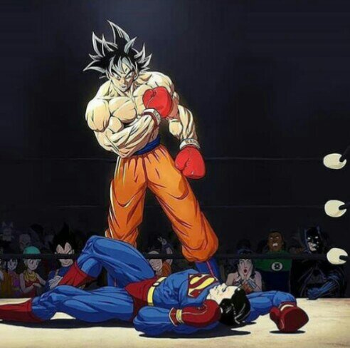 Goku es tan macho pecho peludo que ni superman podria ganar Bv | DRAGON  BALL ESPAÑOL Amino