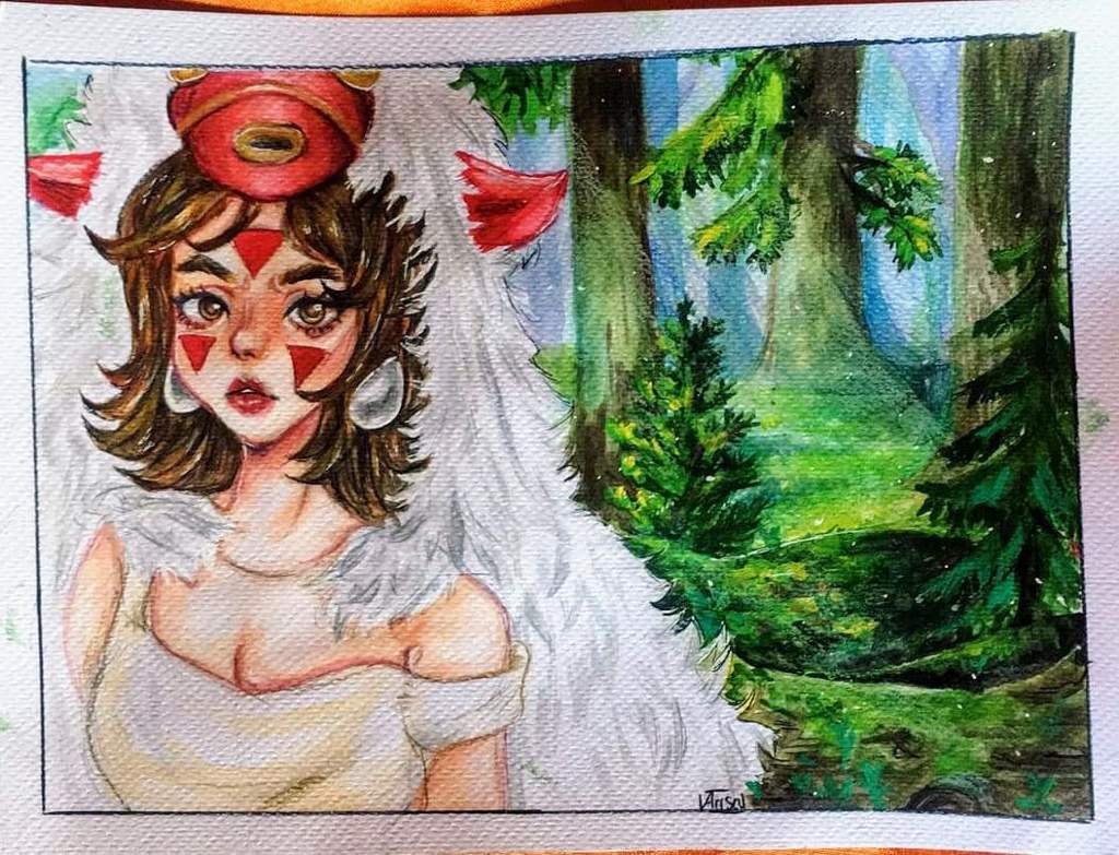 Monoke redraw | Anime Amino