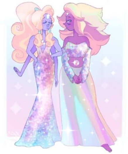 Raimbow quartz y Opal Wiki Steven Universe Español Amino