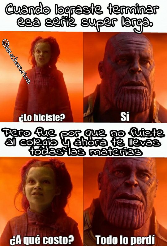 Recopilaci N De Thanos Meme Amino