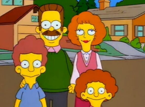 Maude Flanders Wiki 🍩 Los Simpsons Amino 