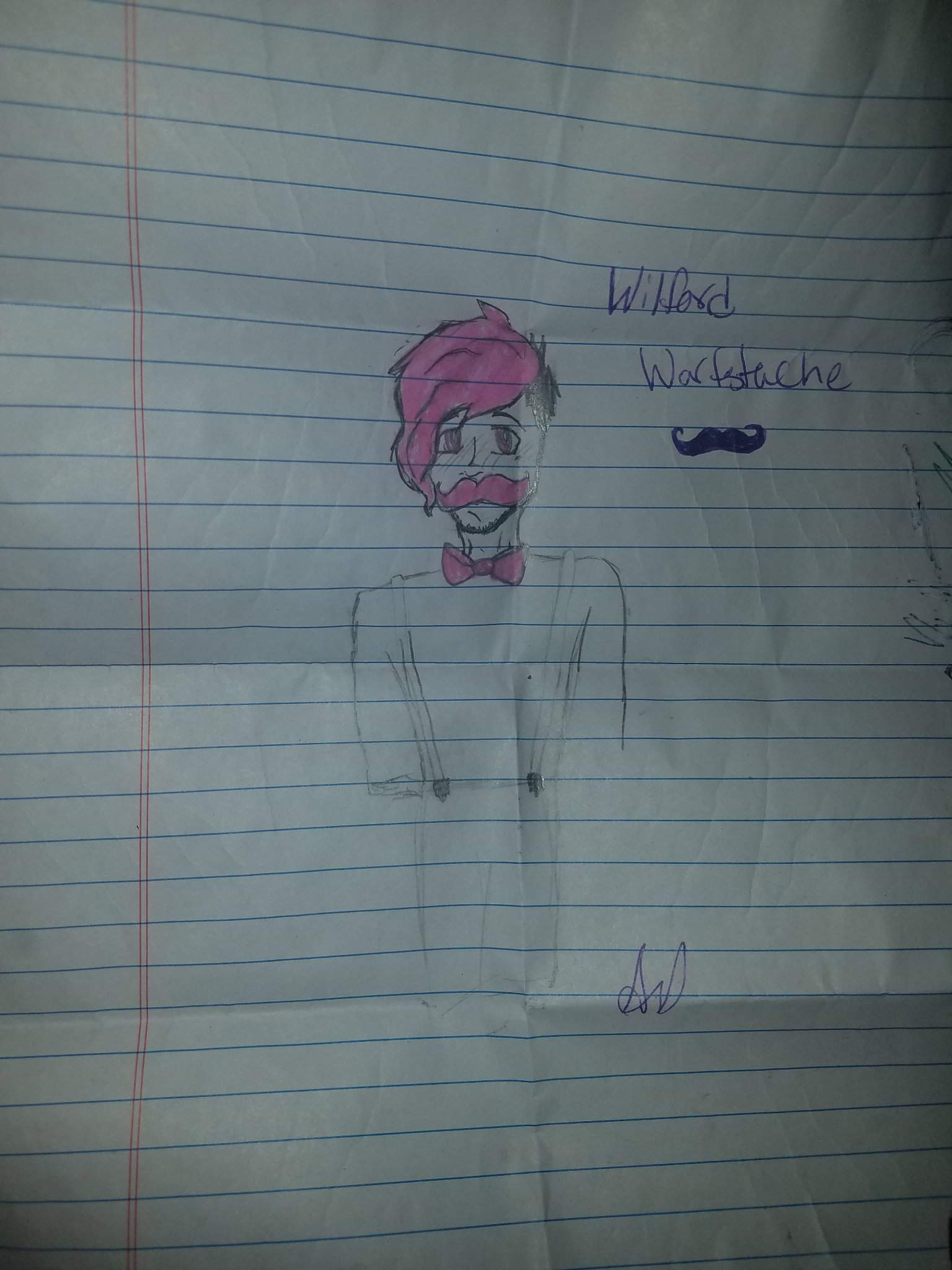 Random Wilford Warfstache Sketch Markiplier Amino Amino 