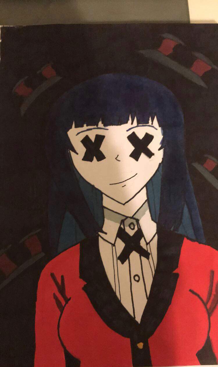 Kakegurui Yumeko Roblox Face - Kakegurui gif mostly yumeko i don't own