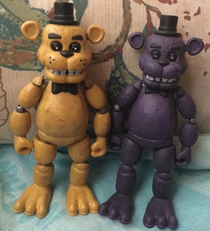 fnaf clay figures