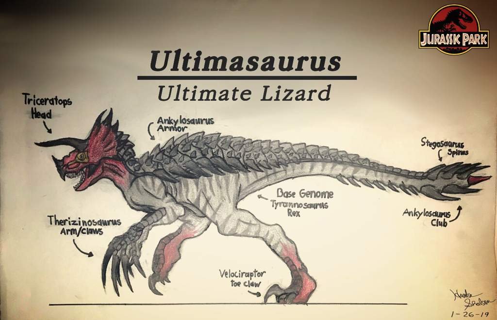 photo Ultimasaurus Drawing amino apps