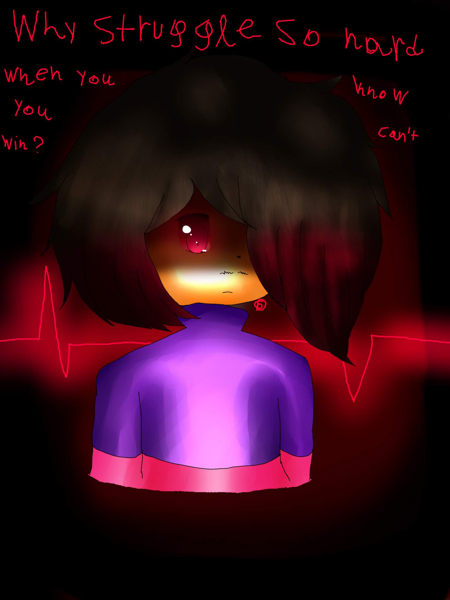 why-struggle-so-hard-to-fight-when-you-can-t-win-glitchtale-amino