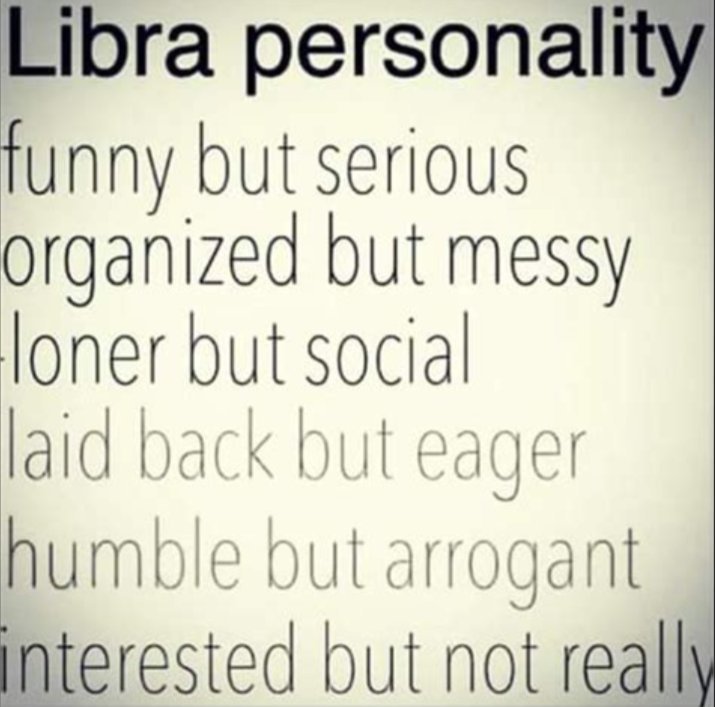 Libra personality