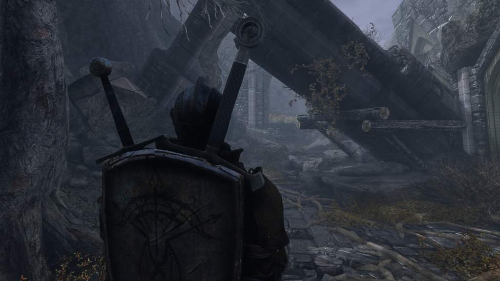 how to turn skyrim into dark souls