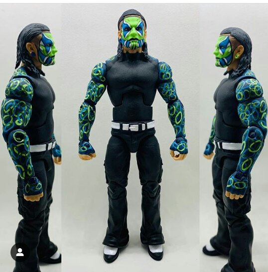 custom jeff hardy action figure