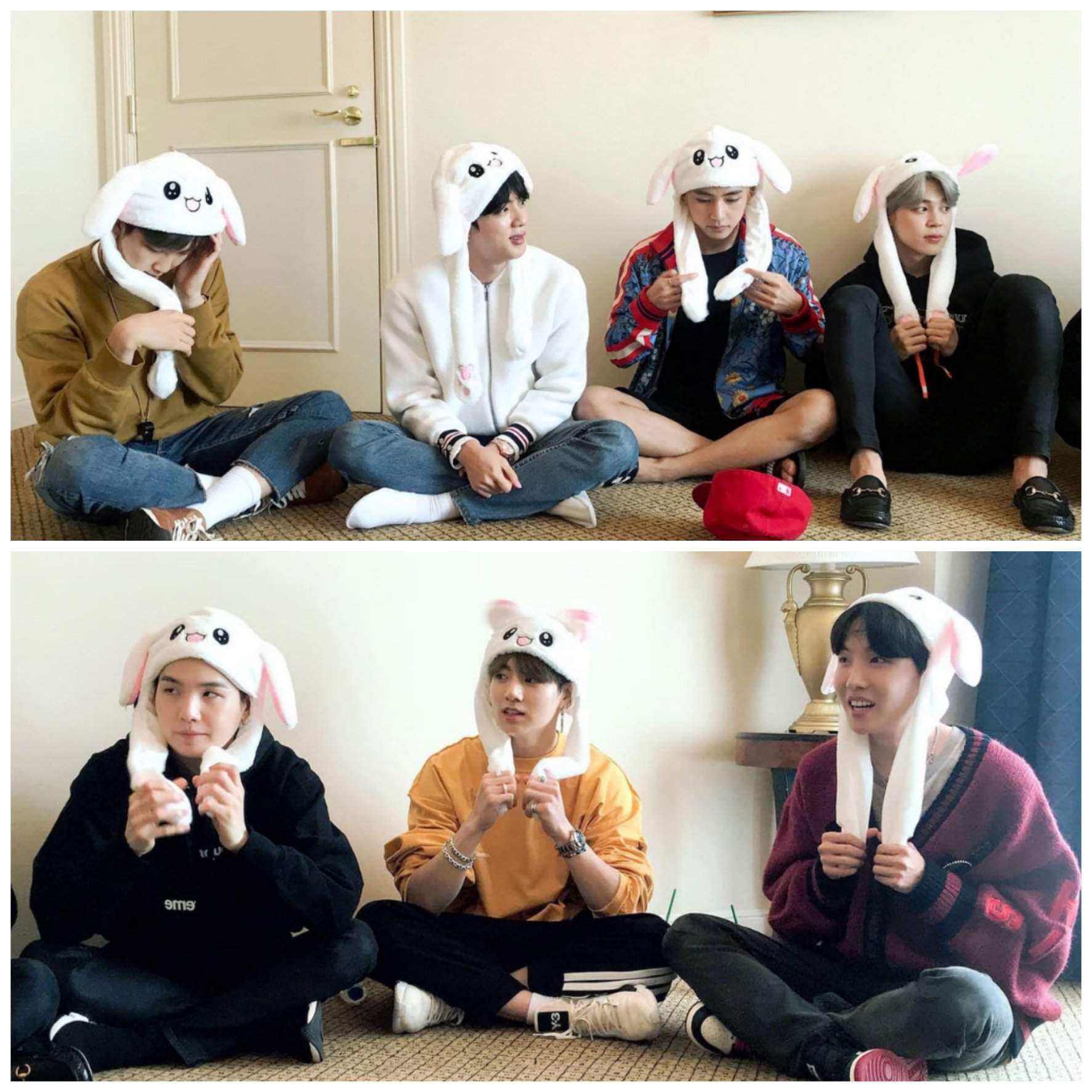 bts bunny hat