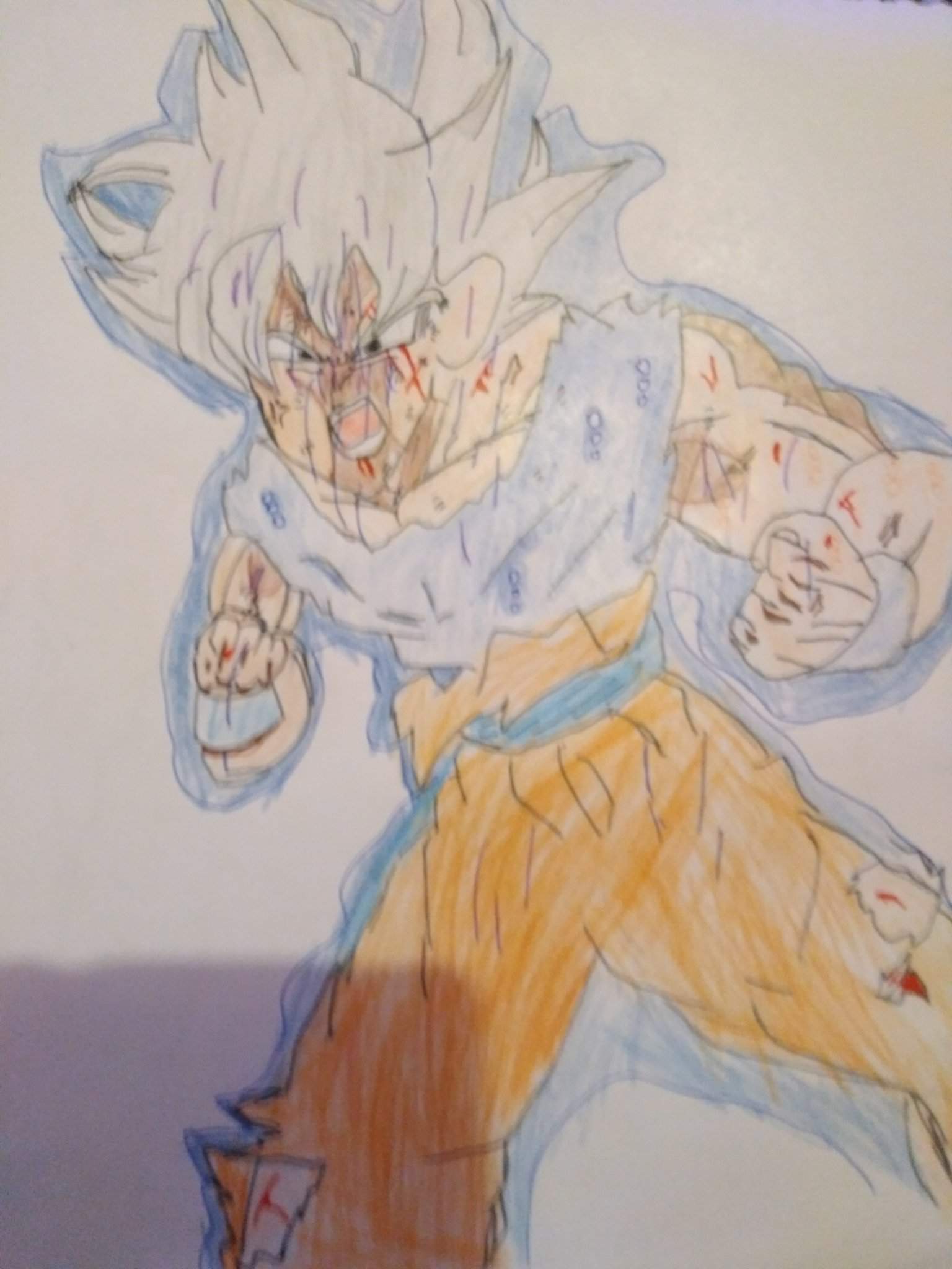 Goku Ultra Instinto Como Me Quedo Dibujos De Dragon Ball Amino