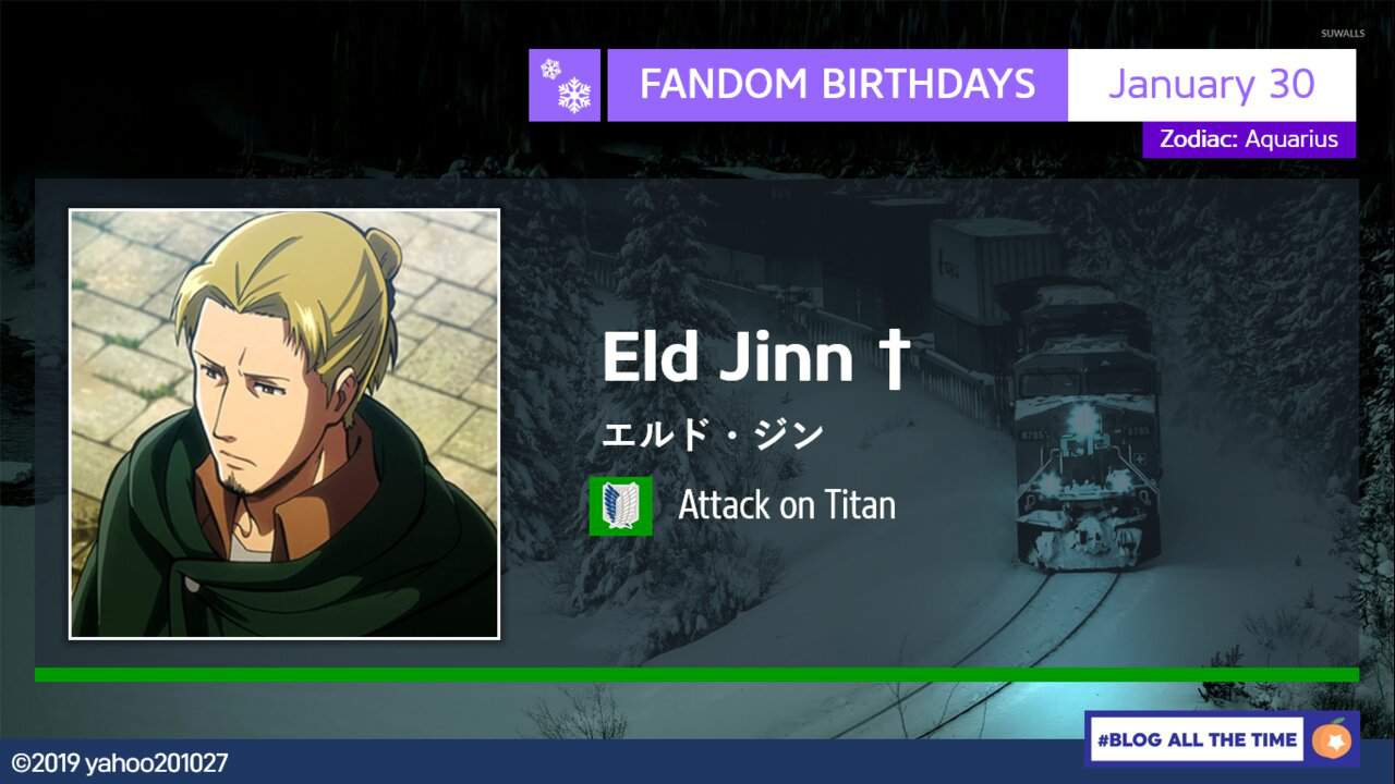 Happy Birthday Eld Jinn Attack On Titan Amino