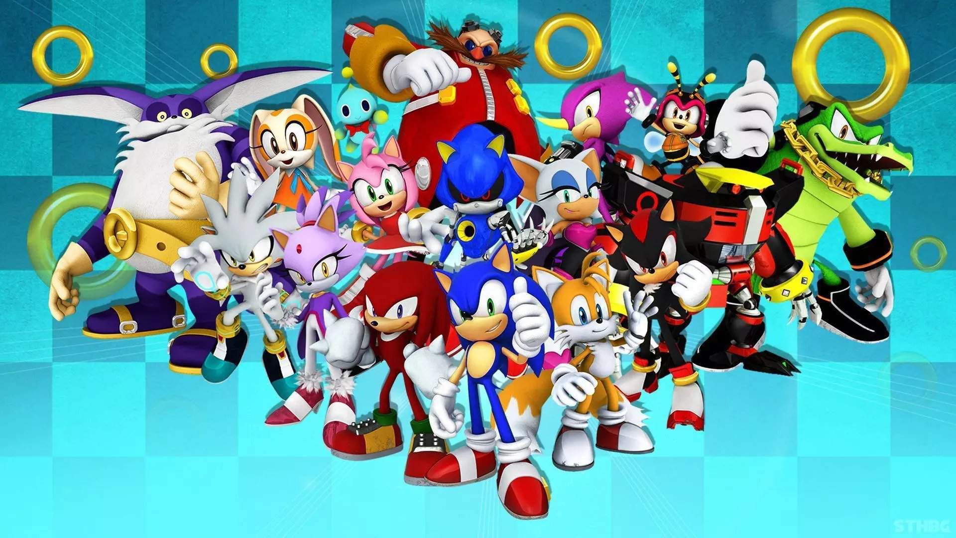sonic all characters