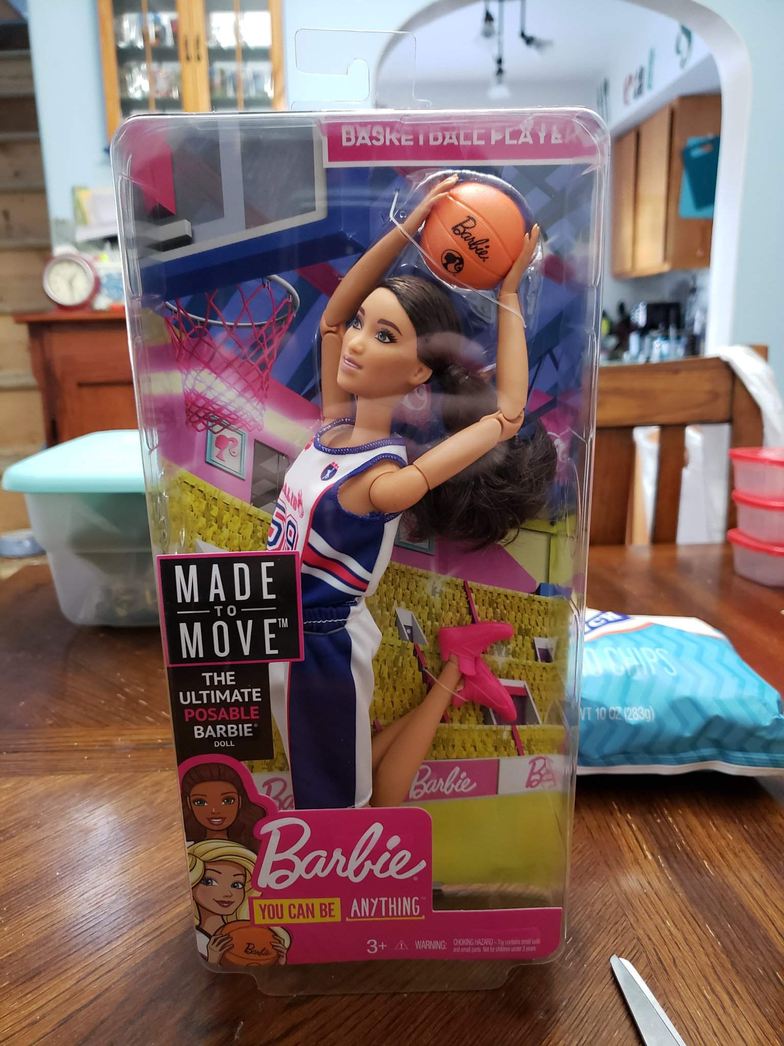 barbie basketball set