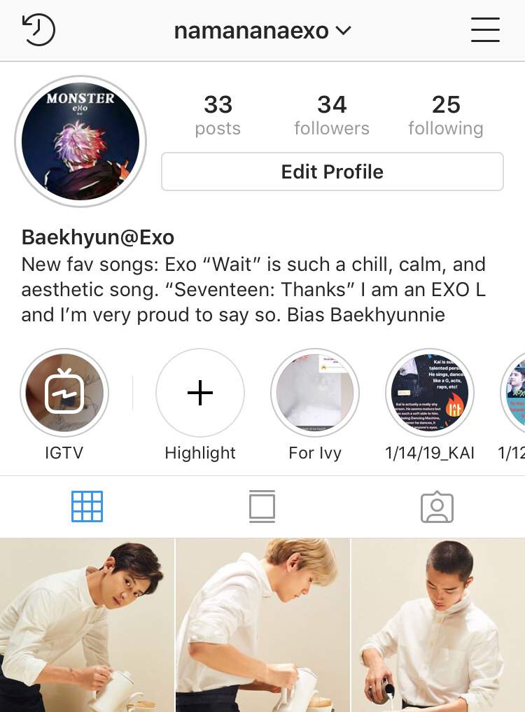 If Anyone Would Like To Follow My Exo L Instagram Byun Baekhyun Exo Amino