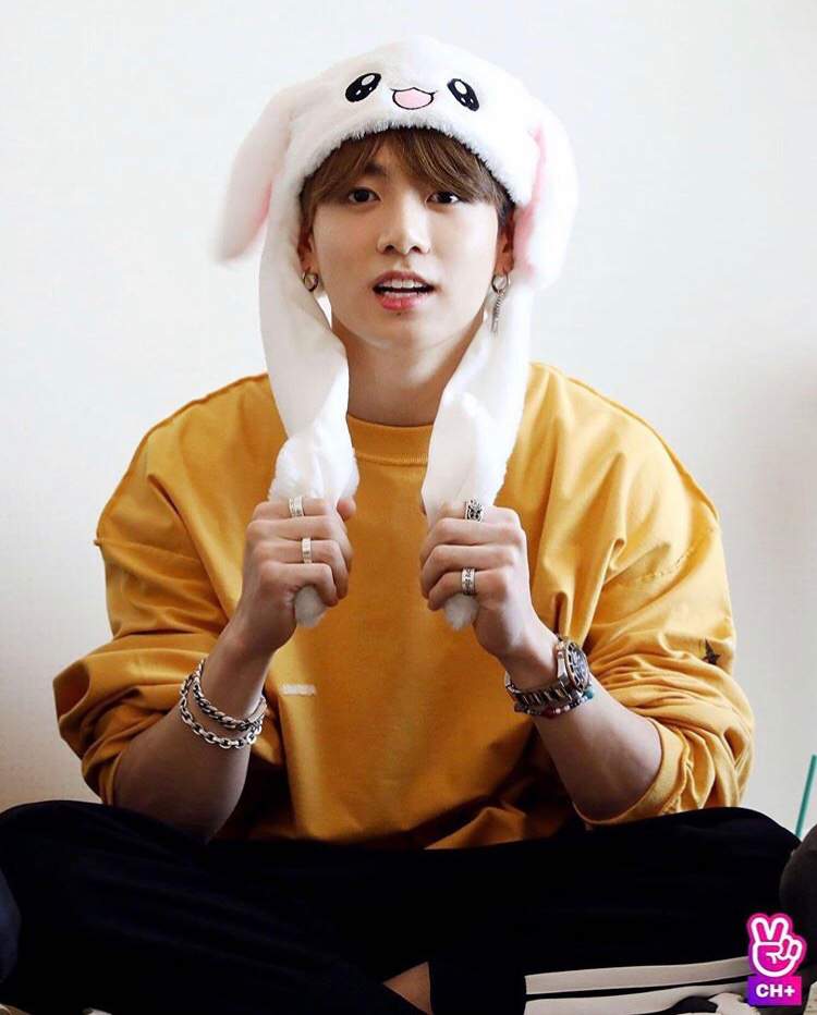 bts in bunny hats