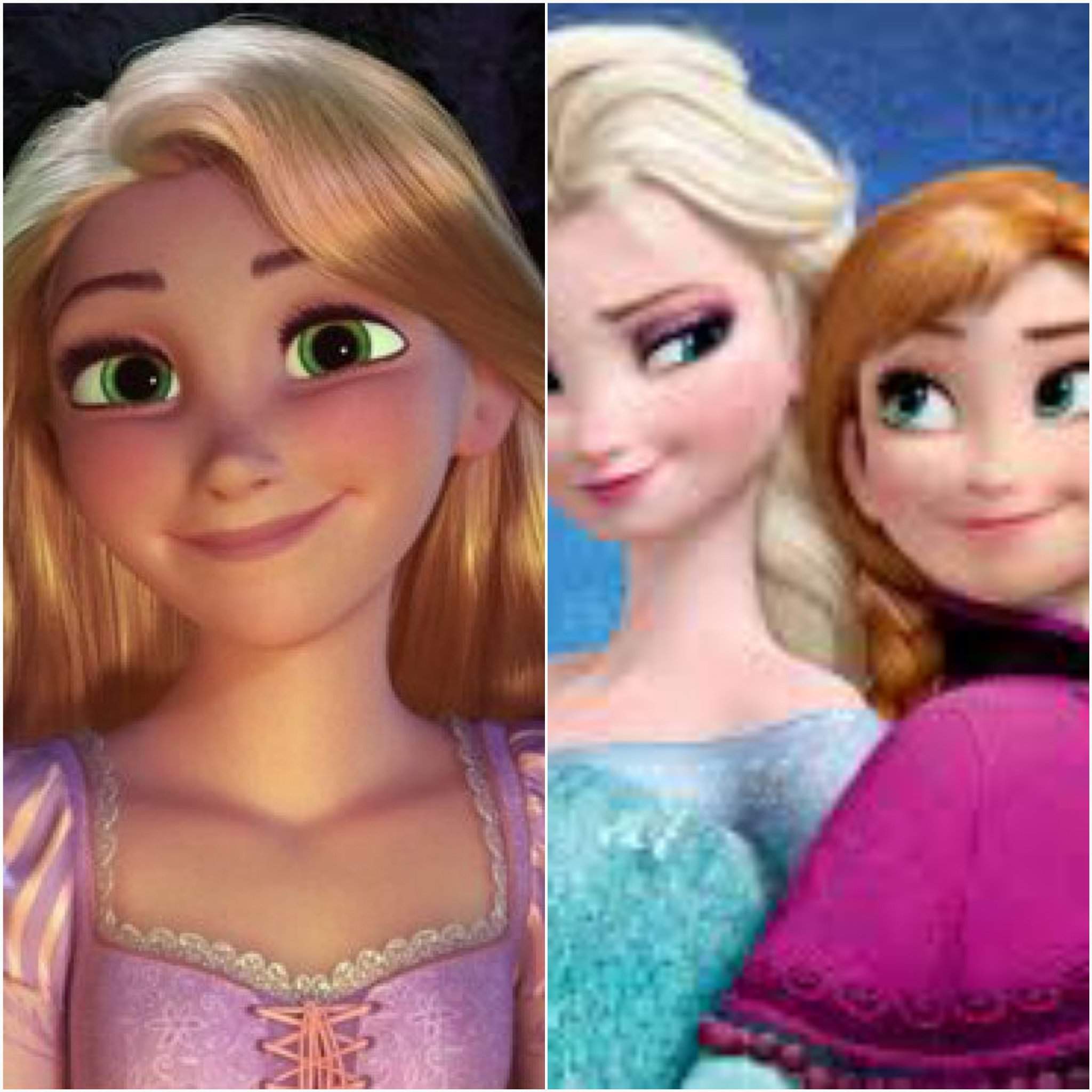 tangled and frozen