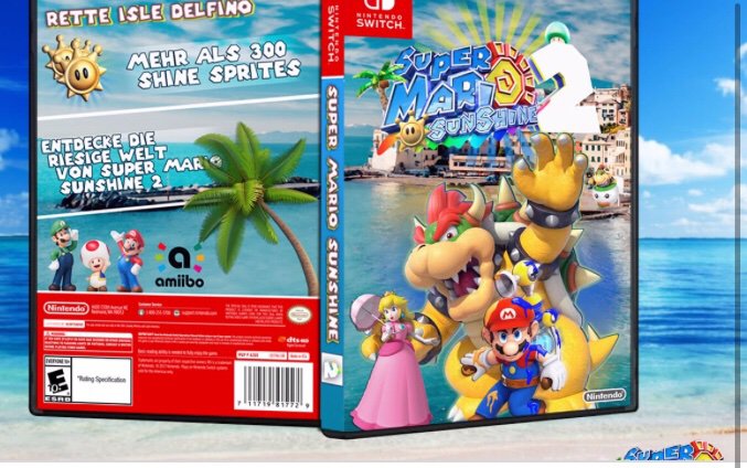 when will super mario sunshine be on the switch