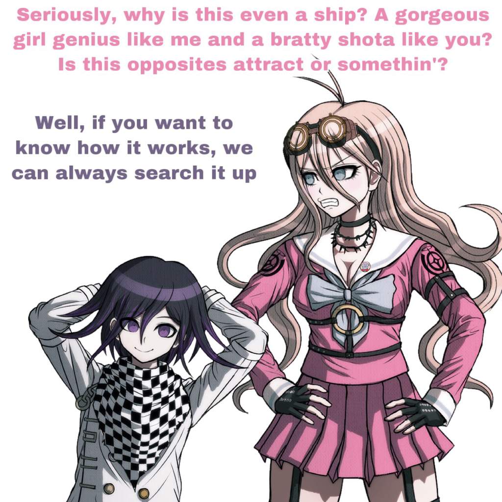 All Aboard The Kokichi Ship Reaction Miu X Kokichi Danganronpa