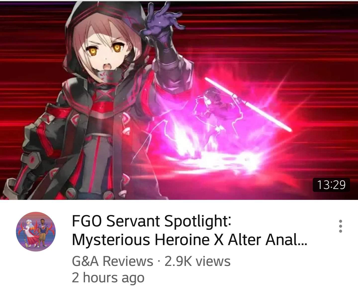 Unfortunate Youtube Name Cropping Fate Stay Night Amino