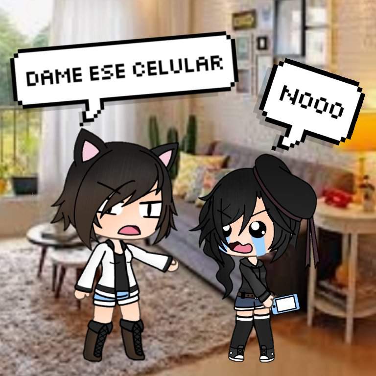 DAME ESE CELULAR V Gacha Life Español Amino