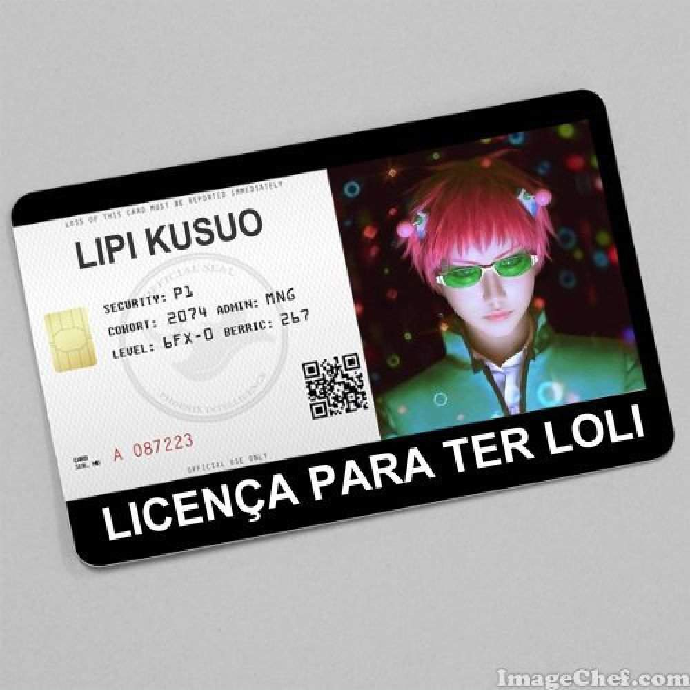 E A Minha Licen A Para Ter Uma Loli Wiki Saiki Kusuo No Psi Nan Amino