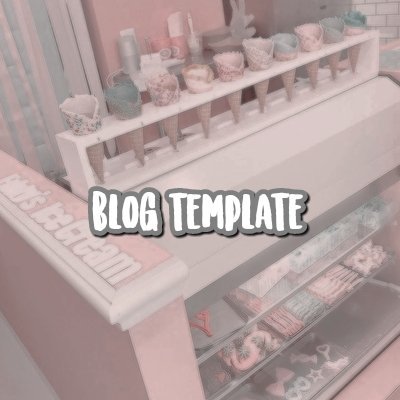 63+ Pretty Aesthetic Blog Amino Template Images