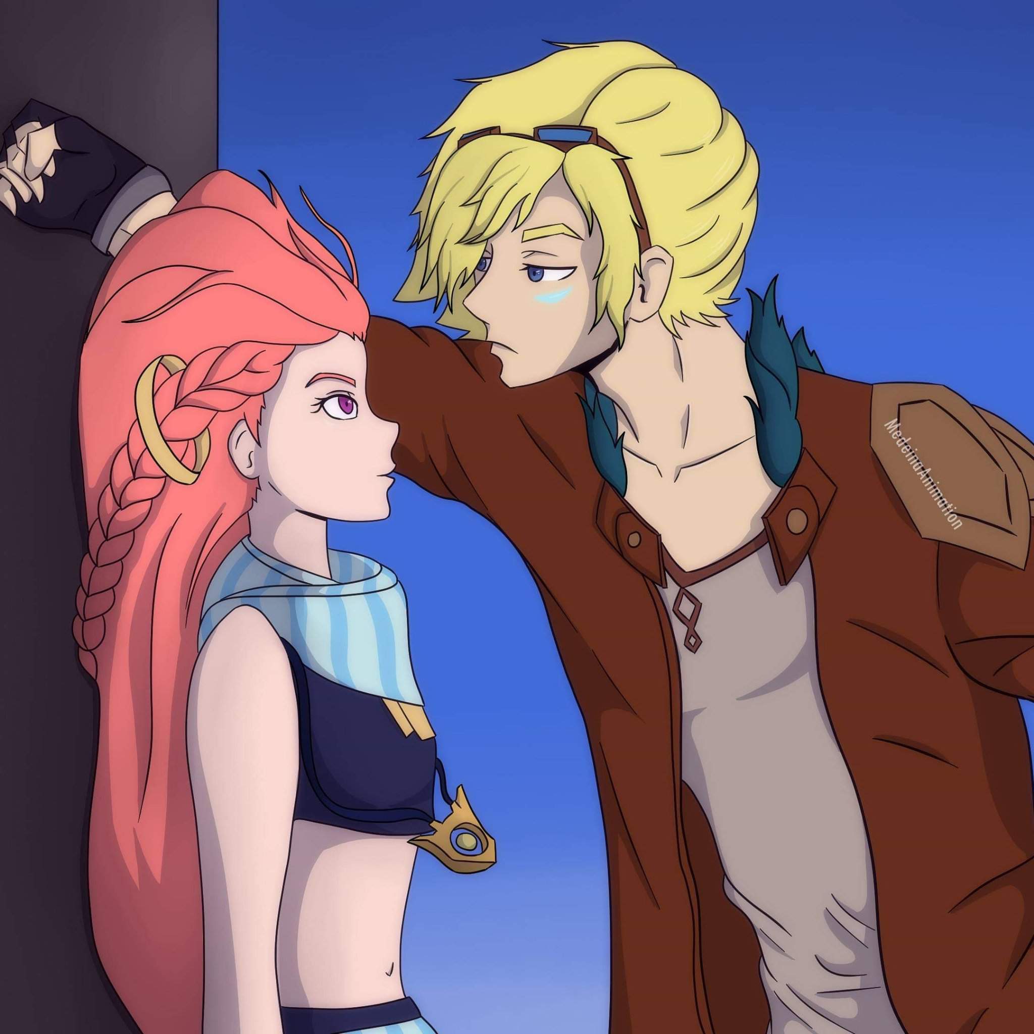 Ezreal and Zoe Kabedon League Of Legends Official Amino.