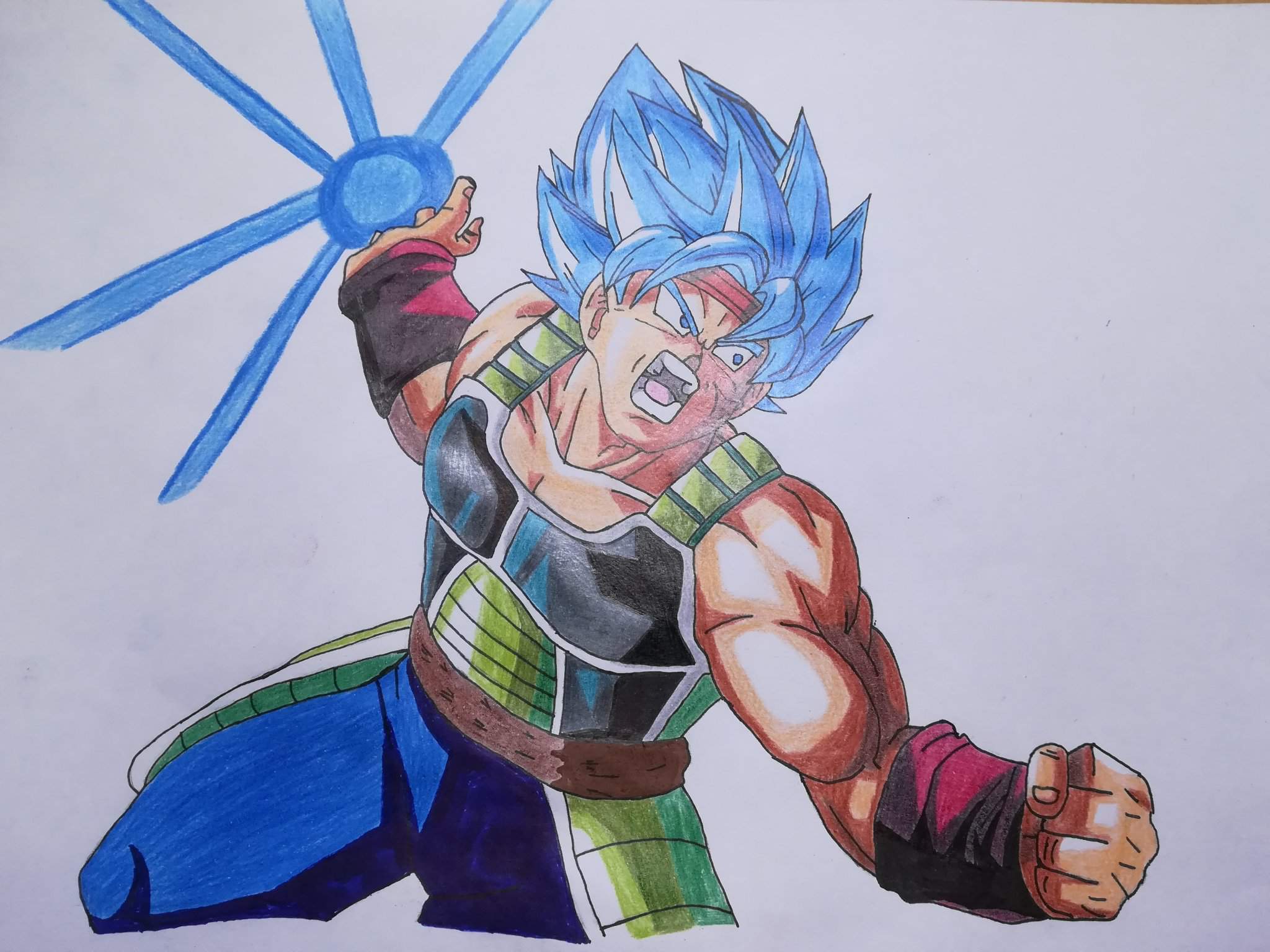 Bardock with Blue Hair - Dragon Ball Super Wiki - wide 4