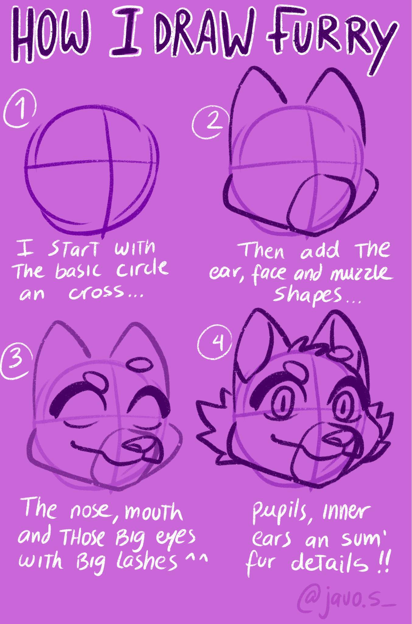 furry-basic-head-tutorial-feline-drawing-amino