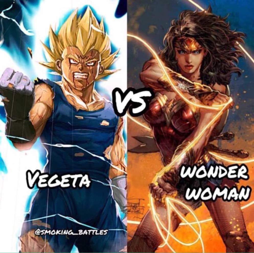 Vegeta Or Wonder Woman | Battle Arena Amino Amino