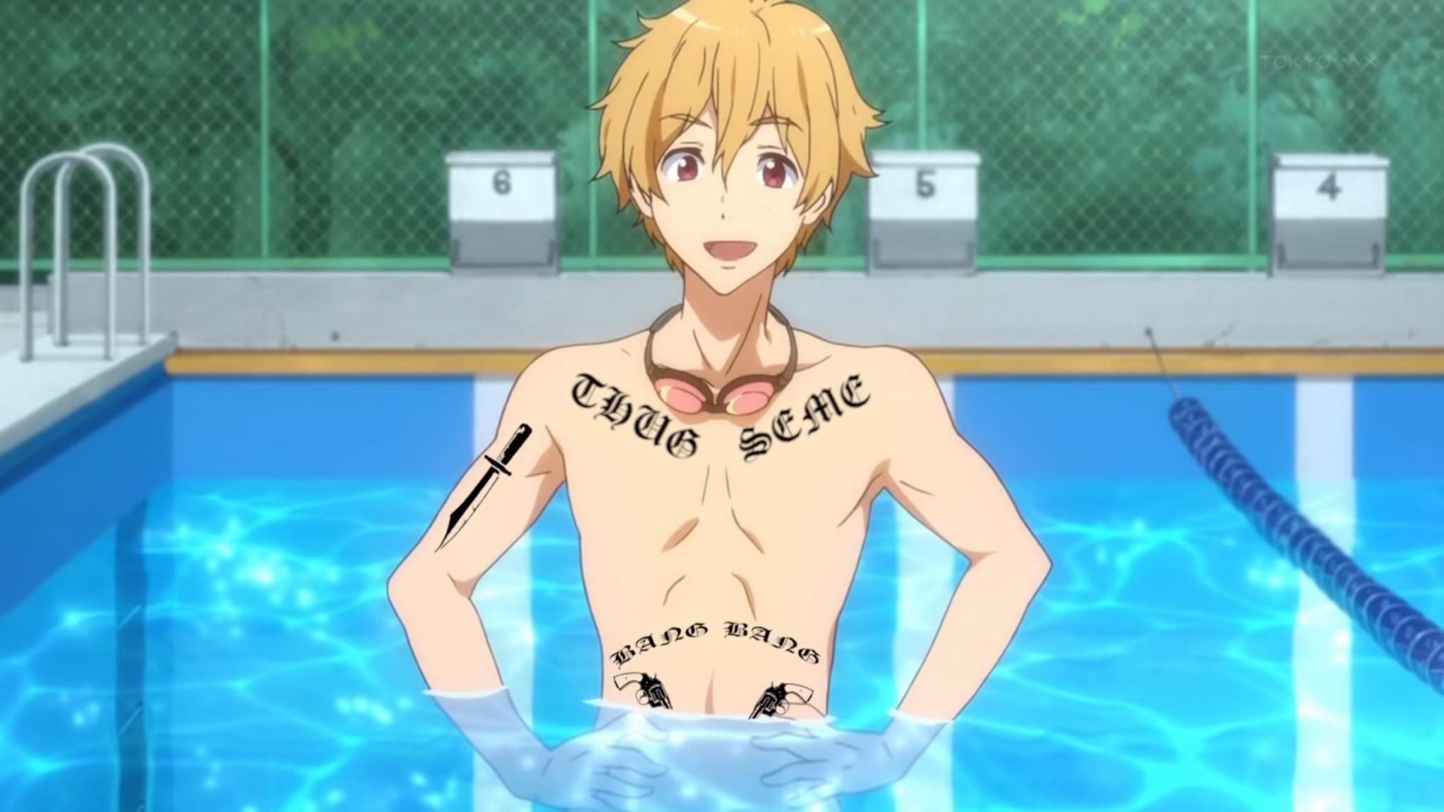 Gay anime boys pool book porn