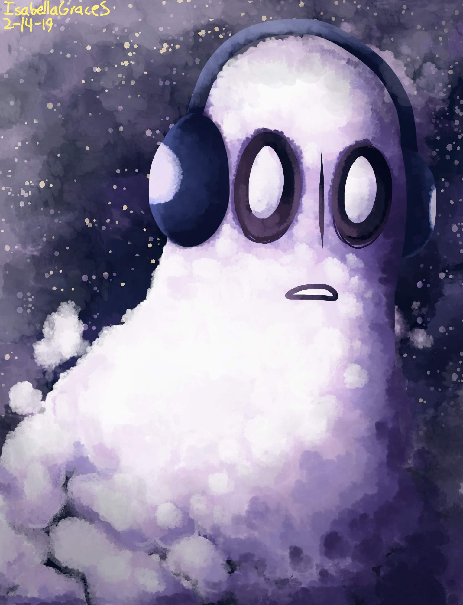 Napstablook Art Undertale Amino