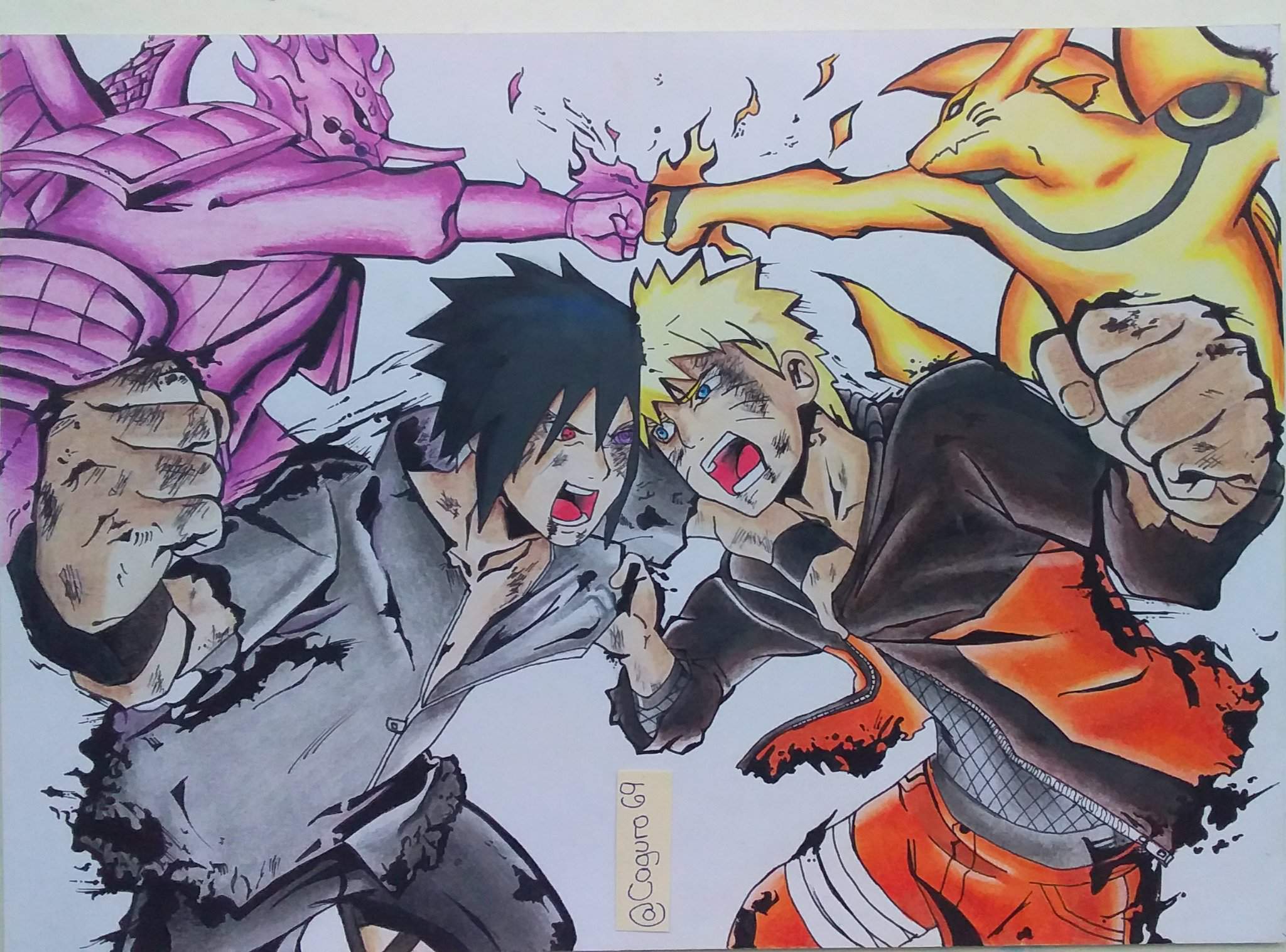 Naruto Vs Sasuke Batalla Final Manga Naruto vs Sasuke batalla final | •Arte Amino• Amino