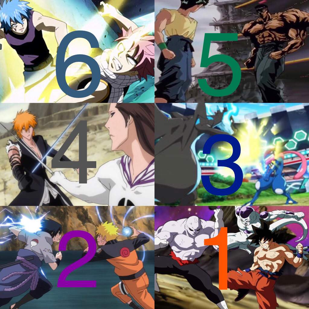 Top 6 Most Insane Anime Fights | Anime Amino