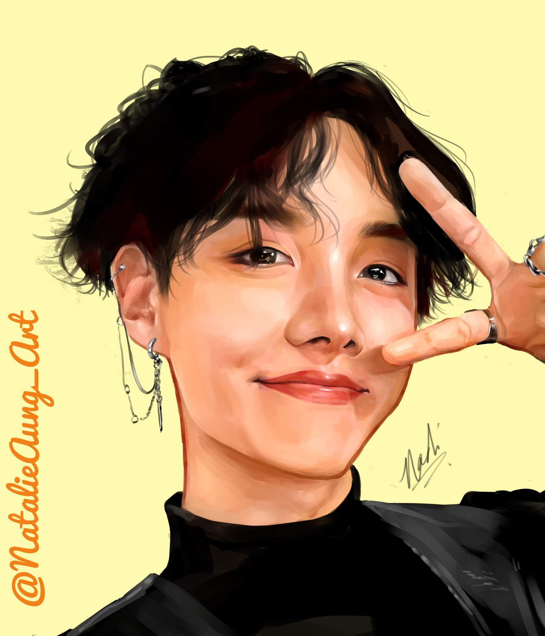 Happy Birthday Hobi ️ (Fanart) | ARMY's Amino