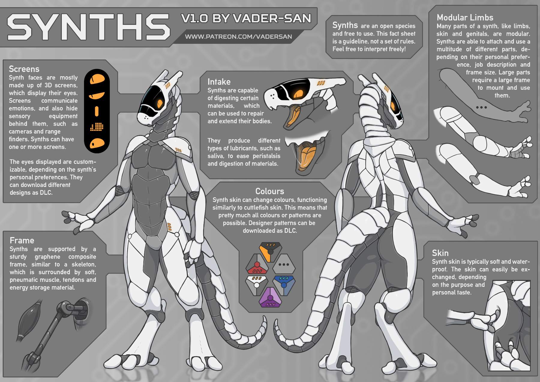 Synth Open Species Furry Amino.