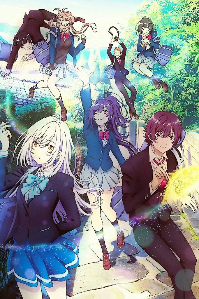 Anime Review •Irozuku sekai no ashita kara• | Romance Anime Amino
