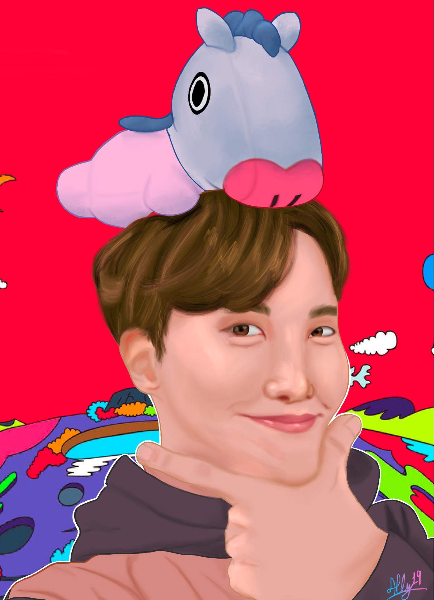 BTS J Hope Fanart Art Amino