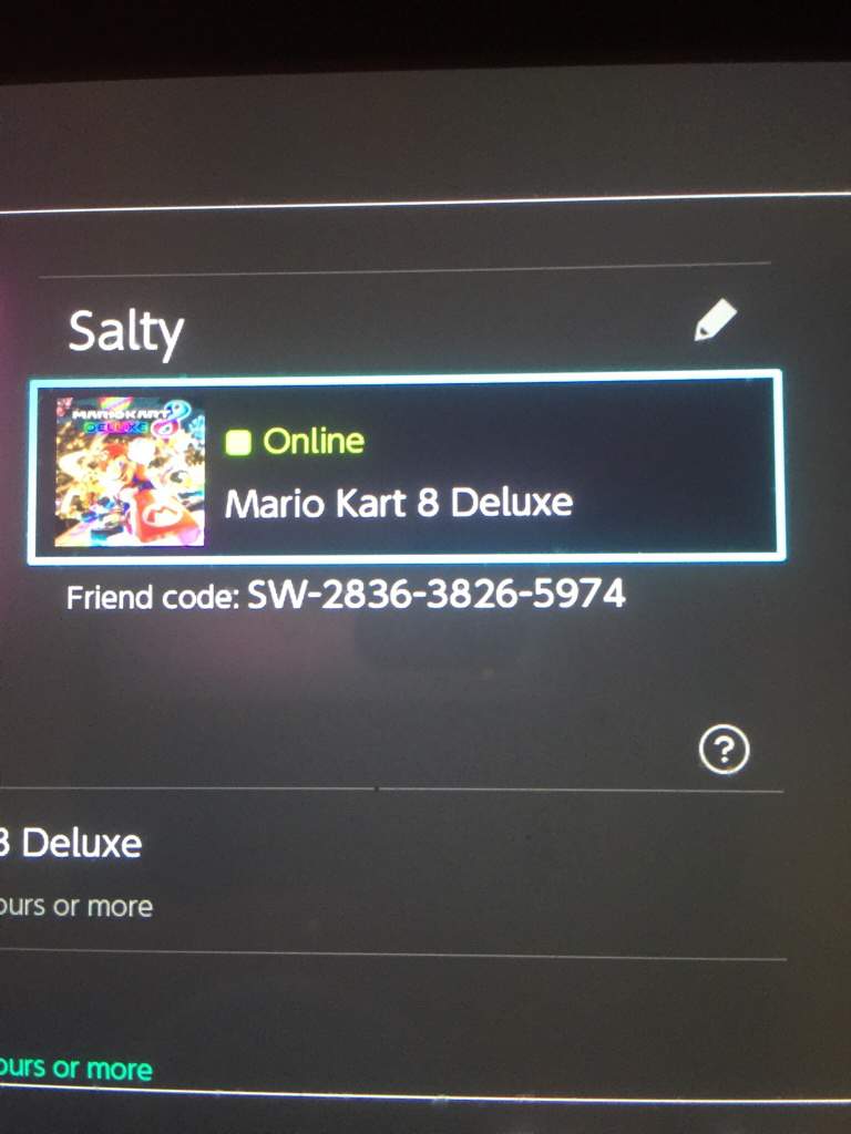 code for mario kart 8 deluxe