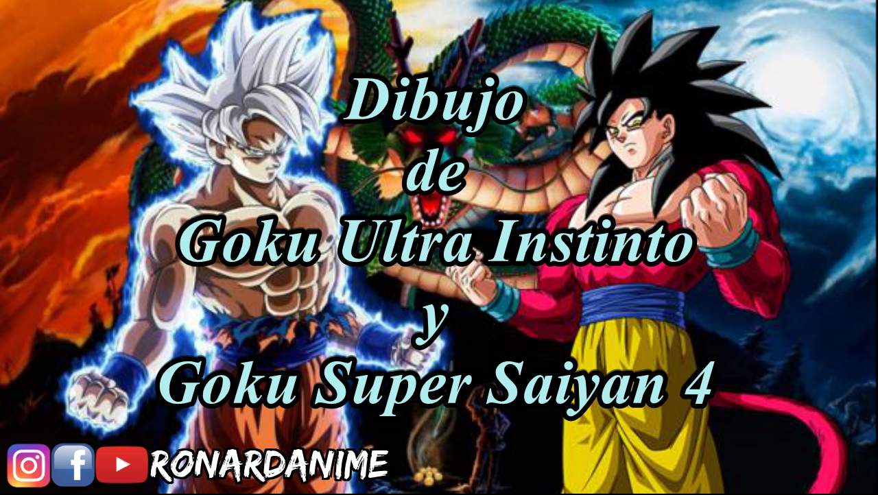 ☼ Dibujo de Goku Ultra Instinto y Goku Super Saiyan 4 ☼ | DRAGON BALL  ESPAÑOL Amino